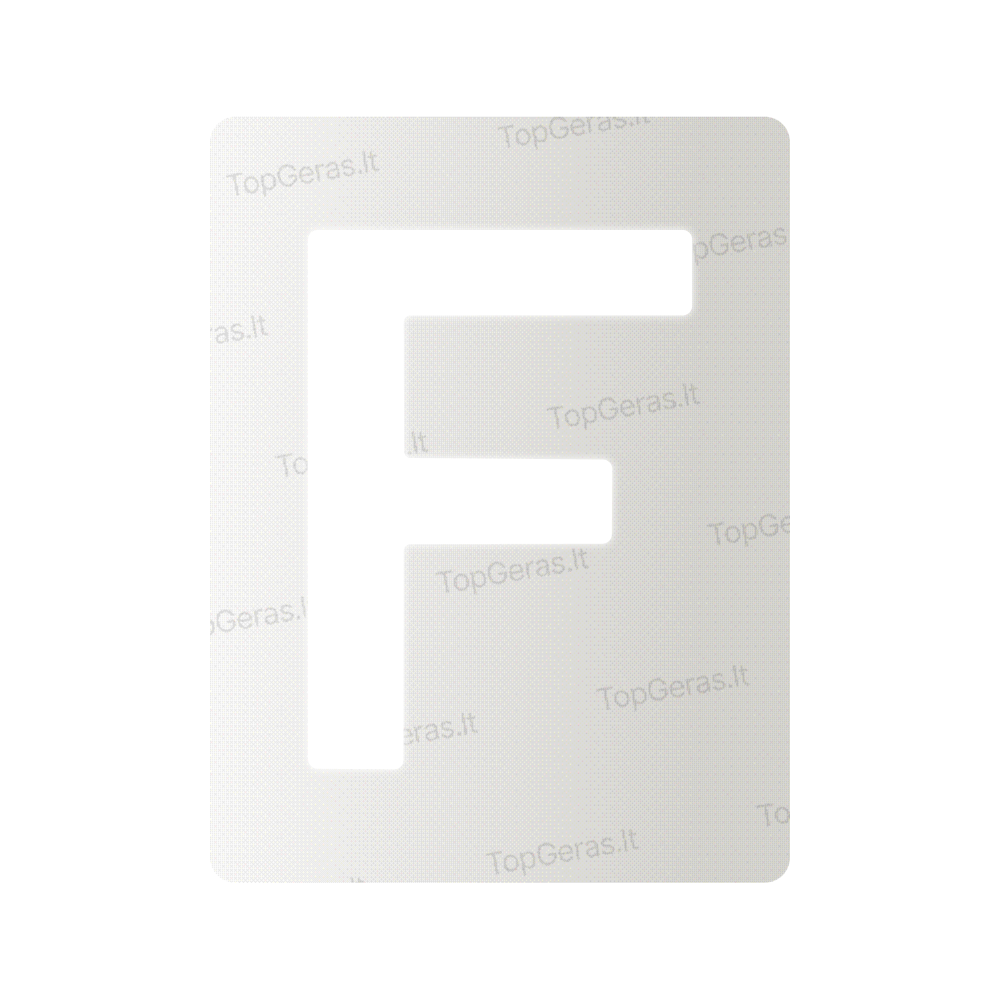 Nanoplėvelė Lietuvos valstybiniams numeriams – simbolis „F“