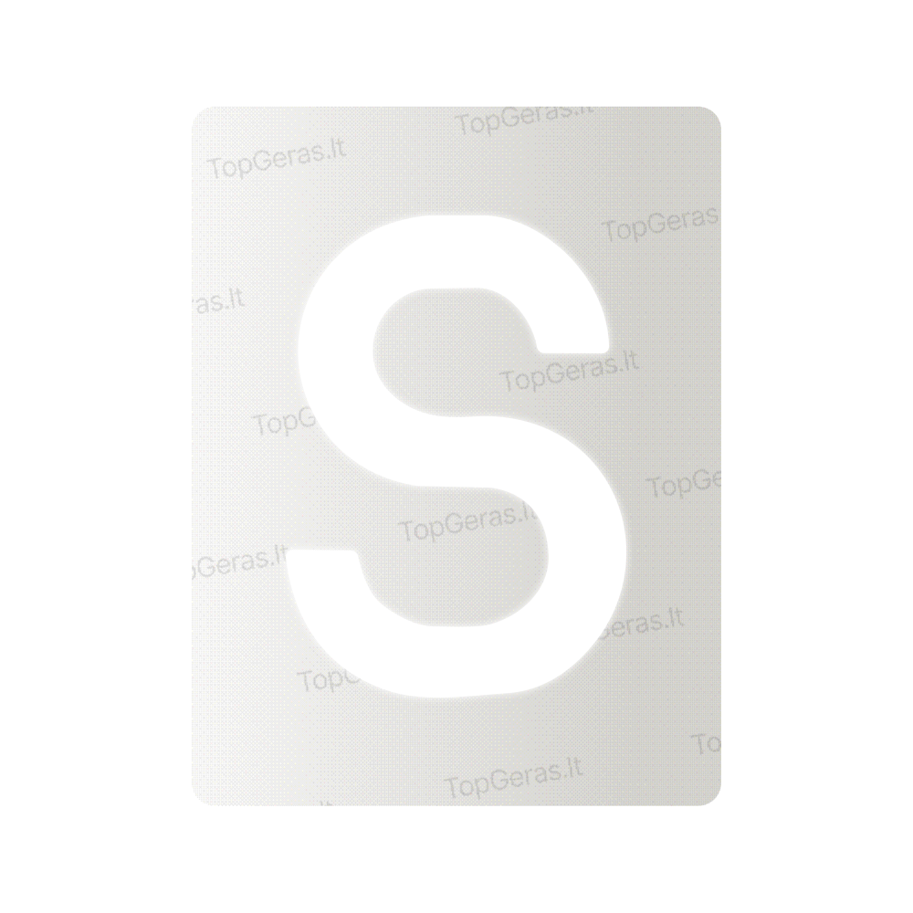 Nanoplėvelė Lietuvos valstybiniams numeriams – simbolis „S“