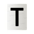 Nanoplėvelė Lietuvos valstybiniams numeriams – simbolis „T“